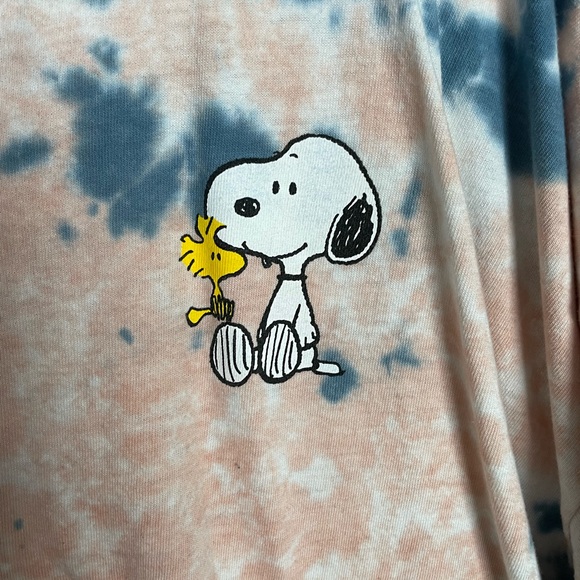 Snoopy Tie Dye Crop Top - Picture 5 of 6